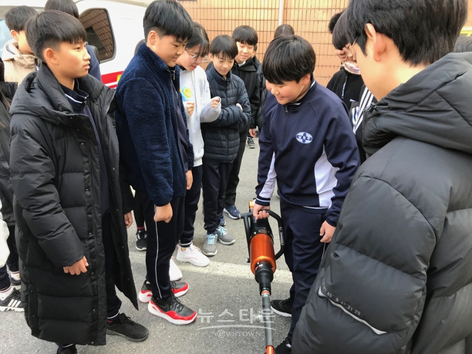 원주소방서, 미래소방관 소방서 체험