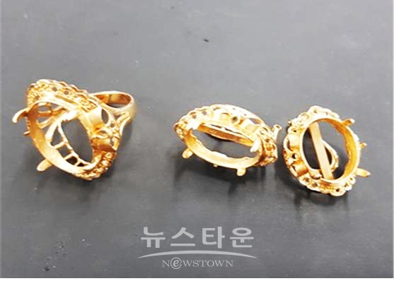 절도범이 절취한 장물사진
