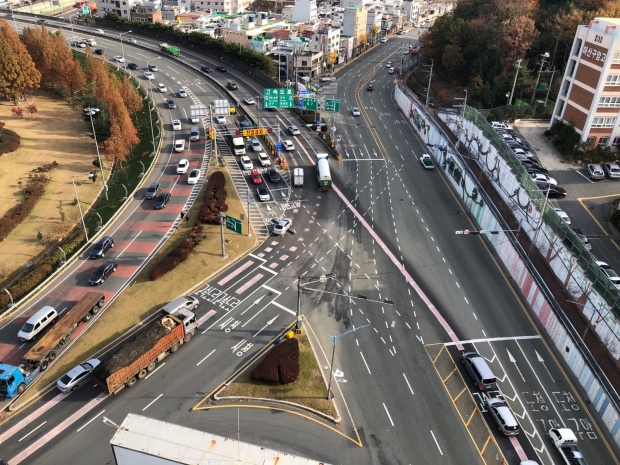 마산회원구는 복잡한 동마산 IC구조 개선 사업 시행 용역에 들어갔다(사진=창원시)