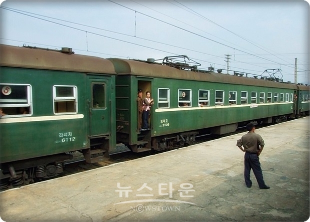 북한의 열악한 철도