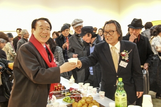 “한국현대미술가협회 KAMA 2018 & 최예태 그 예술의 발자취 출판기념회”(김한정 기자)