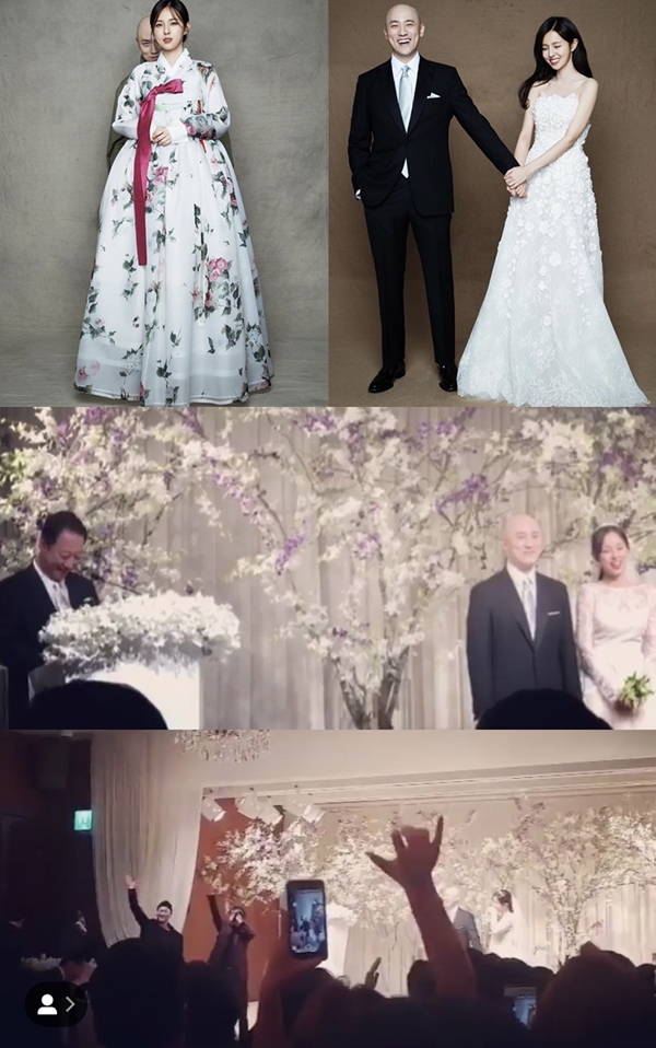 박서원 조수애 아나운서 결혼 (사진: 박서원, 조수애 인스타그램)