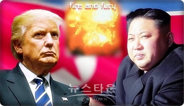 만일 북한이 미사일 시험 발사를 다시 강행한다면, 트럼프 대통령은 분노와 화염(fire and fury)의 한 형태로 외교 노력을 포기할 가능성이 50대 50이다.