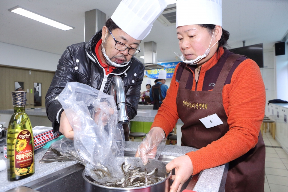 인제빙어축제 먹거리촌 시식평가회