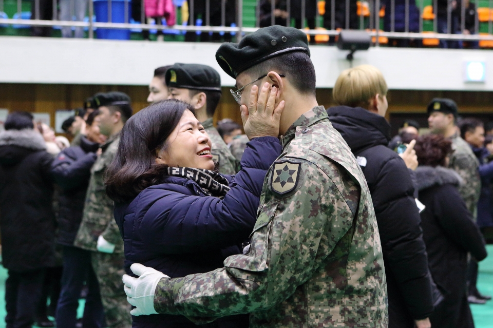 12사단 신병교육대 수료식