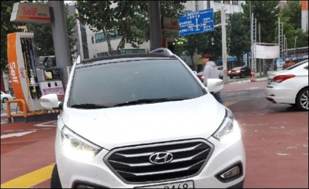제보자가 C가 법정구속되기 전날 "타고 왔다는 아들 차"다. 타고 나가는 것을 보고 찍었다고 한다.