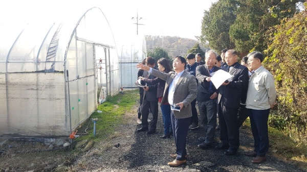 경기도 규제개혁담당관실 현장방문 모습