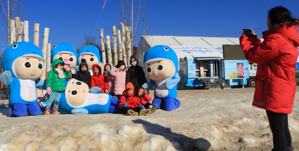 빙어축제 스노온