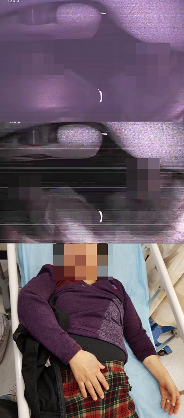 여성 택시기사 무차별 폭행 후 도주 (사진: 온라인 커뮤니티)
