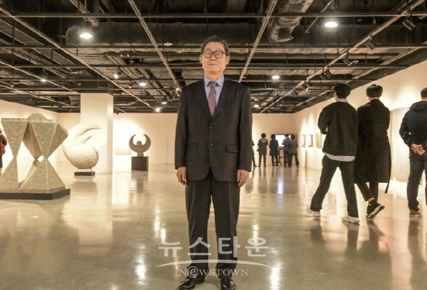 허회태 작가 인터뷰 ‘마음에서 우러나오는 심장의 울림’전(김한정 기자)