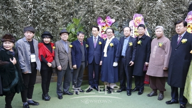 ‘인사아트옥션’ 경매장 오프닝 행사(김한정 기자)