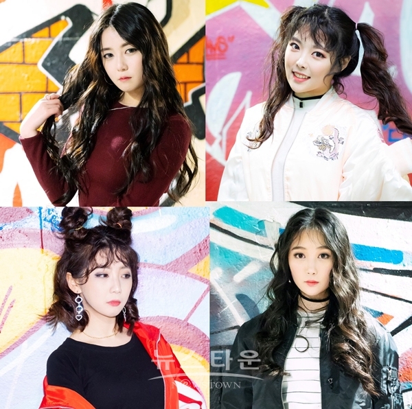 걸그룹 멜로디핑크 프로필 사진