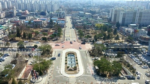 충주시청앞 회전교차로 구역