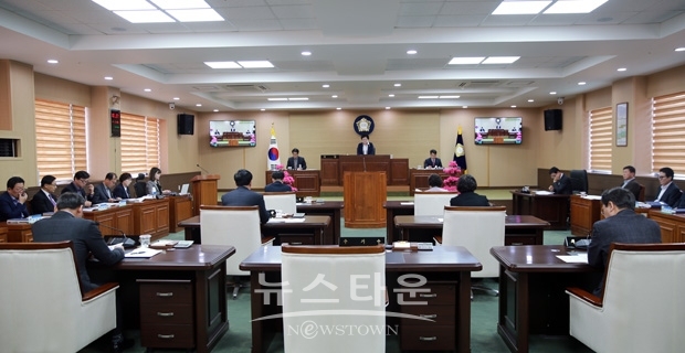청양군의회 제252회 임시회