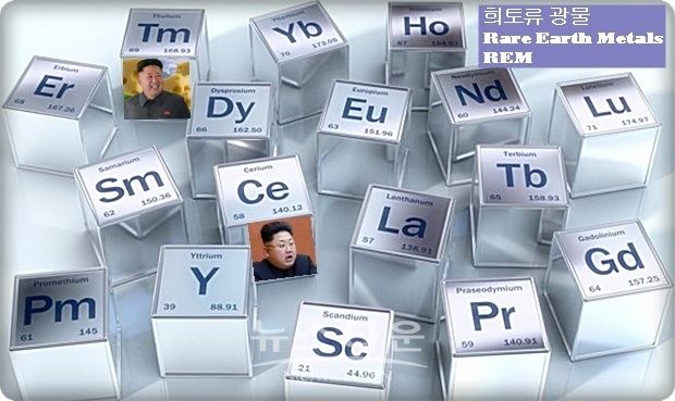 부동산 재벌 도널드 트럼프 미국 대통령은 장차 북한에 들어설 부동산에만 관심을 둘 것인지 아니면 부동산은 물론 희토류 광물에 까지 깊은 관심을 두고, 북한과 협상의 기술을 발휘할 수 있을 것인지 세계의 눈은 지켜보고 있다. 중국과 러시아는 북한의 귀중한 광물자원에서 눈길을 떼지 않을 것이다.