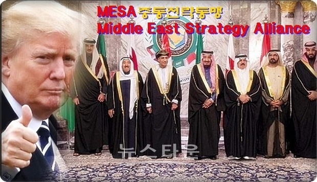 MESA에는 미국, 사우디아라비아 외에 아랍에미리트(UAE), 쿠웨이트, 바레인, 카타르, 오만, 요르단 등이 참여하고 있다.