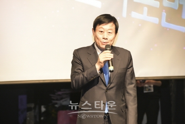 신현호 아트 퍼포먼스 ‘대한민국 임시정부수립 100주년 초청공연’(김한정 기자)