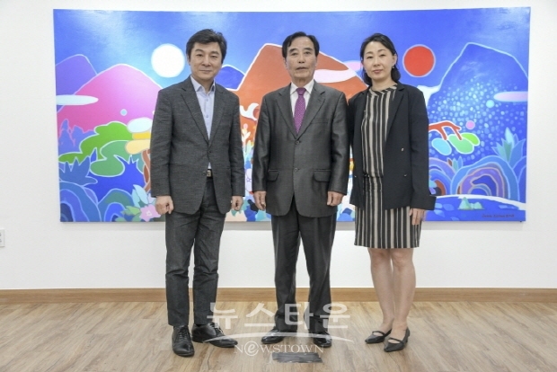 정지석 화백 특별기획 초대전(김한정 기자)