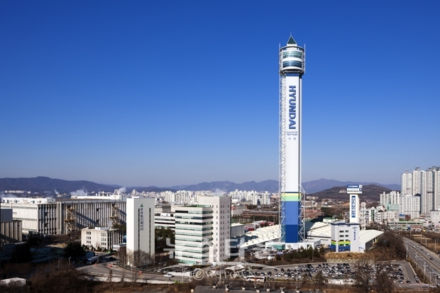 현대엘리베이터 이천본사 전경