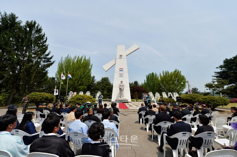 2019년 네덜란드군 참전비 추모행사