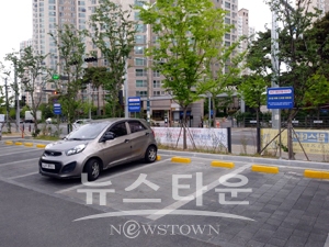 아산중앙도서관(단기이용자 주차장)