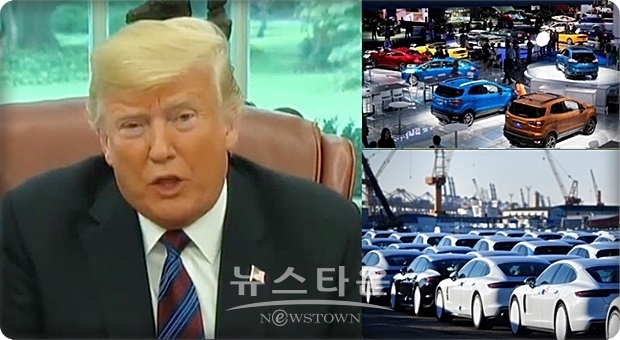미국 상무부는 보고서에서 외국으로부터의 차의 유입이 미국 제조업체의 경영 체력을 빼앗을 것이고, 그 결과 미국 기업의 연구개발 기반이 약체화될 것이라고 분석했다. 특히 군사용 기술 기반을 훼손할 우려가 있다며, 인보상의 위협이라고 인정했었다. 위협의 인정으로 트럼프 대통령은 무역법상의 자동차 관세를 발동할 수 있게 됐다.