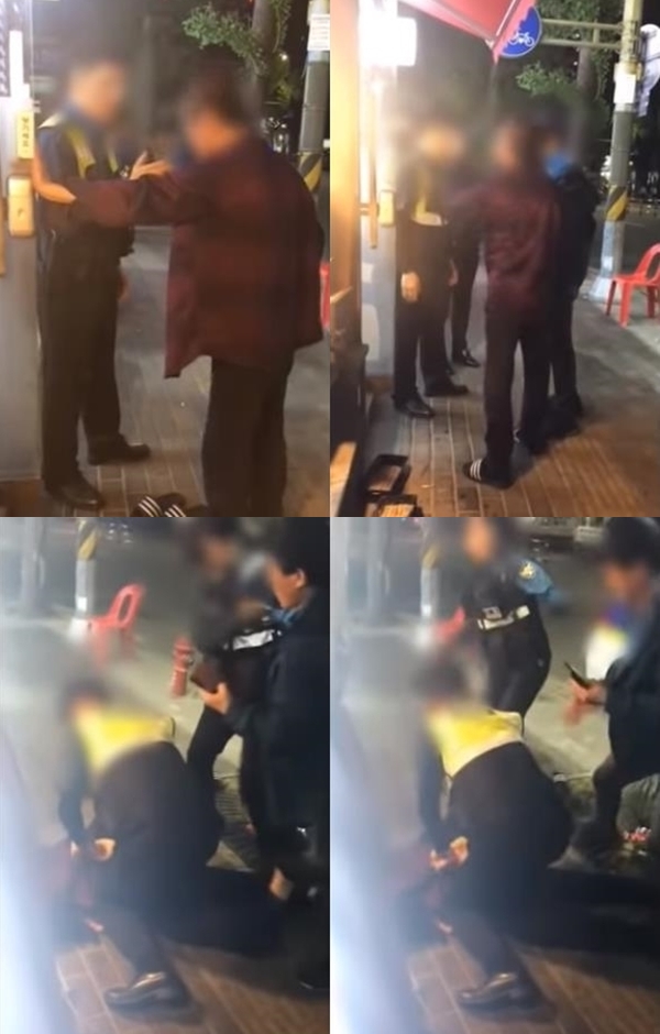 대림동 여경 논란 (사진: 유튜브)