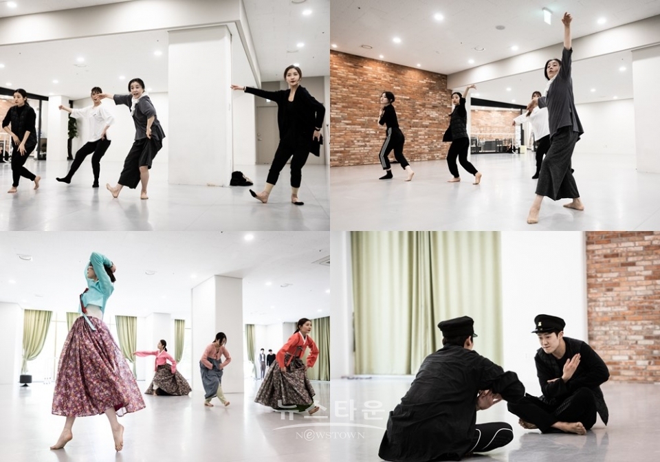 목멱산59 연습사진_제공 들숨무용단