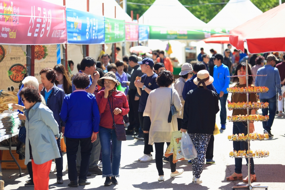 2018년 용대리 황태축제 자료사진