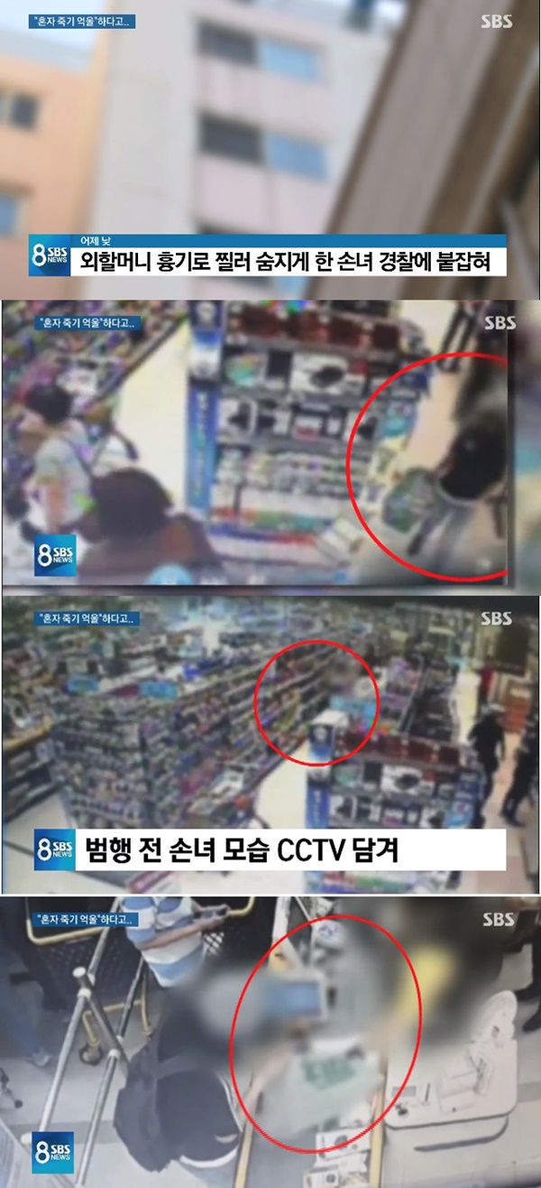외할머니 살해 (사진: SBS 뉴스)