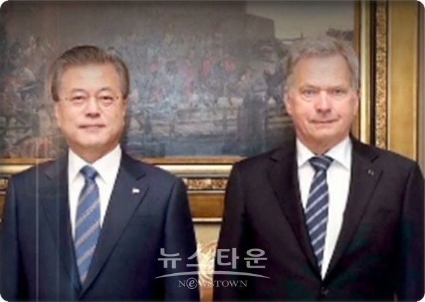 문재인 대통령은 “한반도 평화 프로세스는 이미 많은 진전을 이루고 있다고 생각한다”면서 2017년 11월 이후 지금까지 1년 6개월 이상 북한으로부터 핵 실험이나 중장거리 미사일 같이 국제사회를 긴장시키는 도발이 없었다고 말했다. 이 같은 문재인 대통령의 발언은 트럼프 미국 대통령의 자기 성과를 말할 때 하는 발언과 맥을 같이하고 있다.