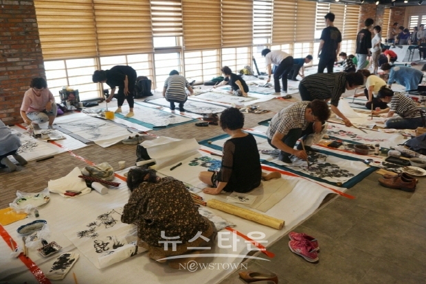 제38회 대한민국미술대전 문인화부문 시상식(김한정 기자)