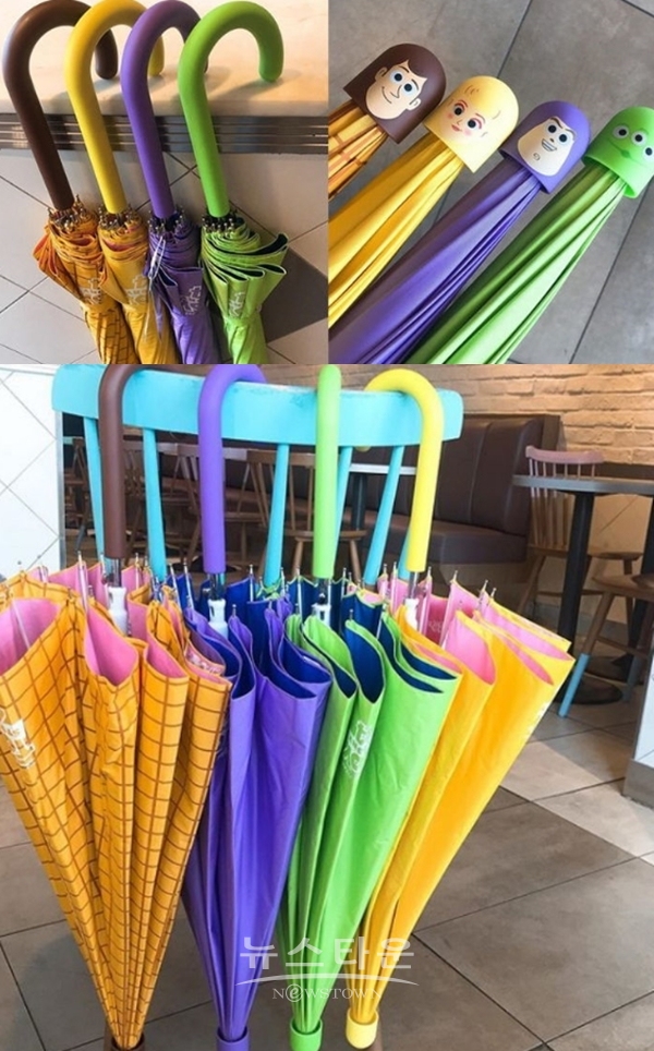 토이스토리 우산 (사진: 인스타그램)