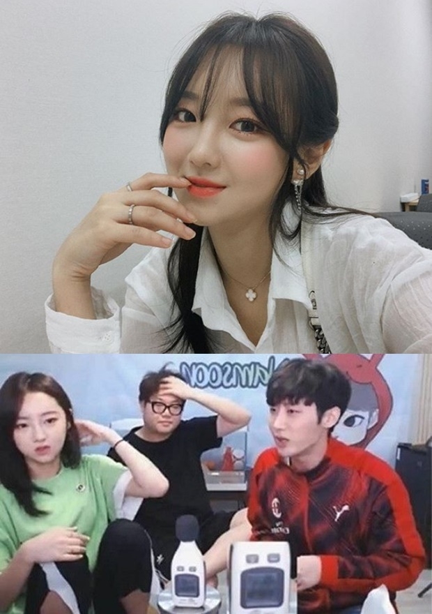 BJ 외질혜 19금 발언 논란 (사진: 외질혜 인스타그램, 아프리카TV)