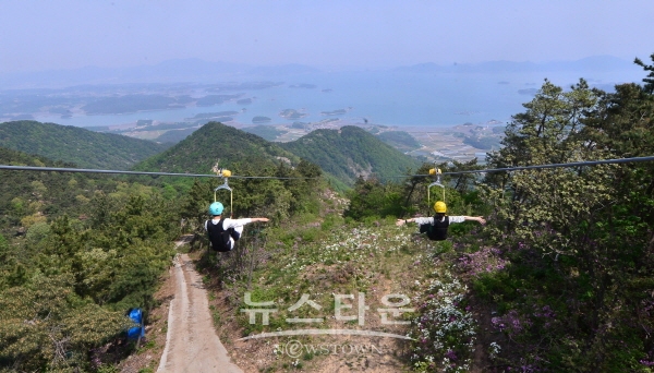 금오산 짚와이어