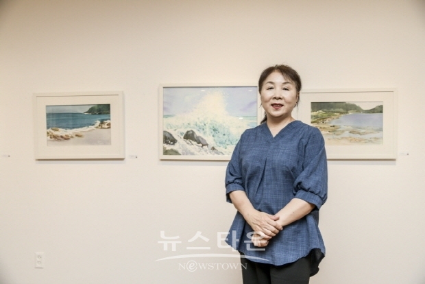 최운희 개인전 '시작은 희망이야’(김한정 기자)