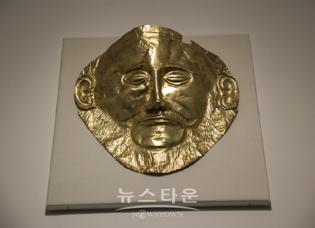 그리스 보물전 ‘아가멤논에서 알렉산드로스 대왕까지’(김한정 기자)