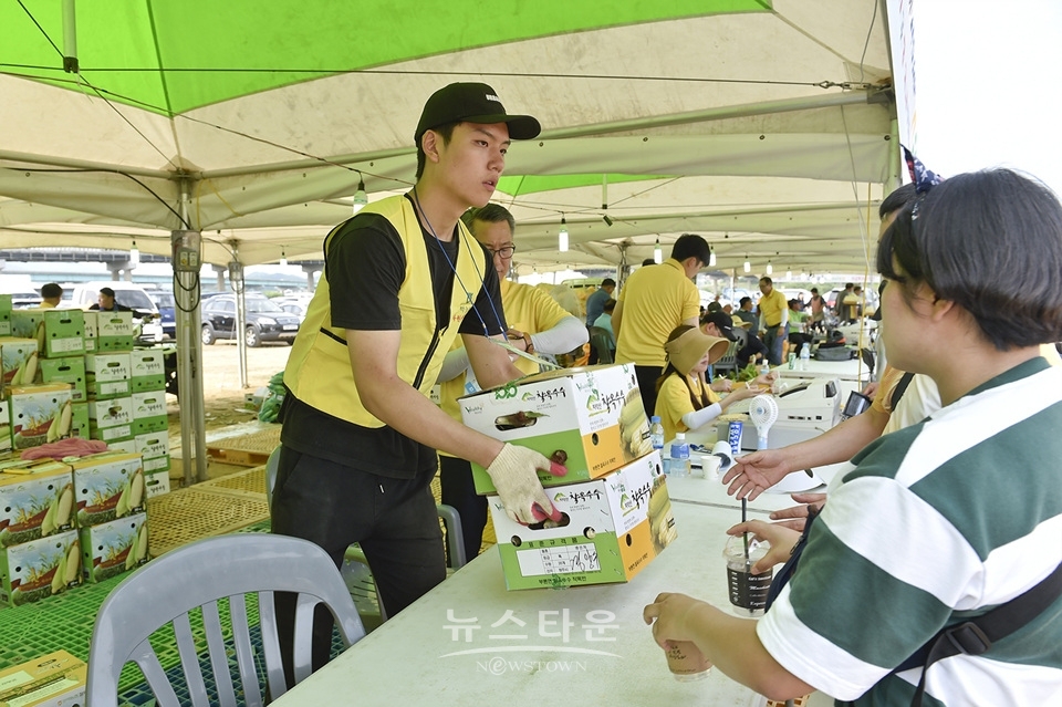 문막농협 옥수수축제 및 농축산물 직거래장터행사