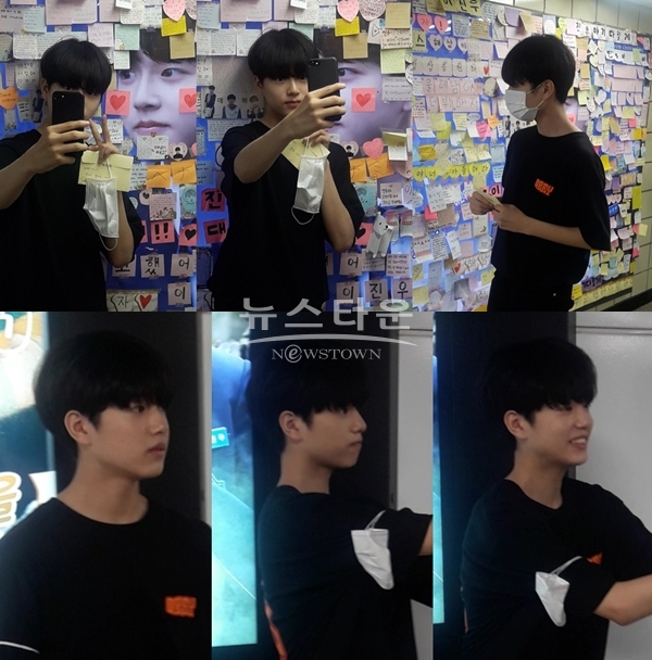 '프로듀스 X 101' 이진우 (사진: 온라인 커뮤니티)