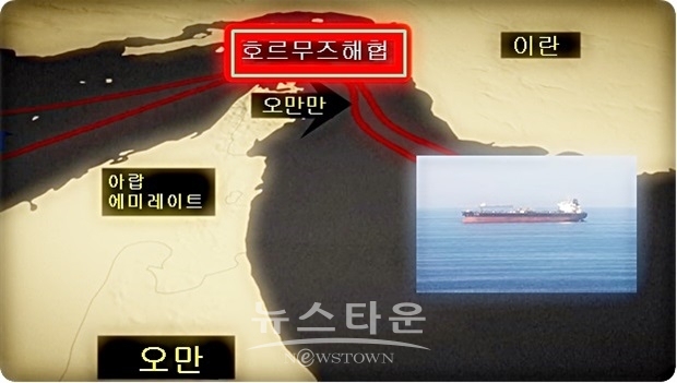 나포 관련된 영국의 선사 노던 머린 그룹(Northern Marine Group)은 성명에서 “20일 오전 0시경(한국시간), 자사가 운항하는 유조선이 호르무즈 해협을 통과 중에, 어디 소속인지 모르는 소형 선박과 헬리콥터 접근을 받았다”고 밝혔다. 이 유조선은 이란 쪽으로 향해 있어 연락이 되지 않는 상태라고 한다.