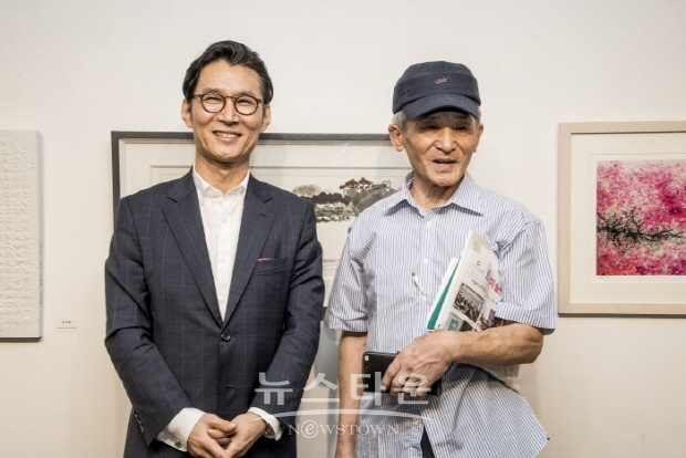 2019 한국미술협회 한국화분과 임원전(김한정 기자)