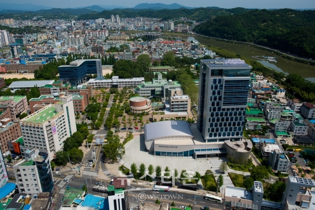 과기대 칠암캠퍼스 전경