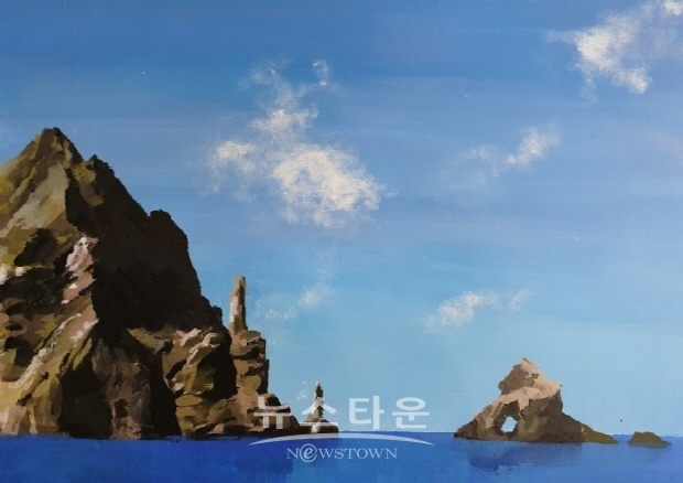 3.1 운동 및 임시정부수립 100주년 기념 독도쇼 그래픽아트 전시(김한정 기자)