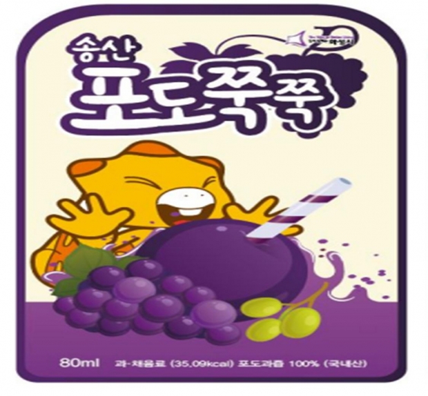 코리요를 활용한 포장 디자인 모습