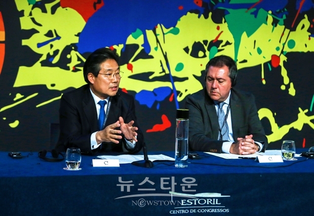 김홍장 시장 IAEC 세계총회 발표 (2018년 11월)