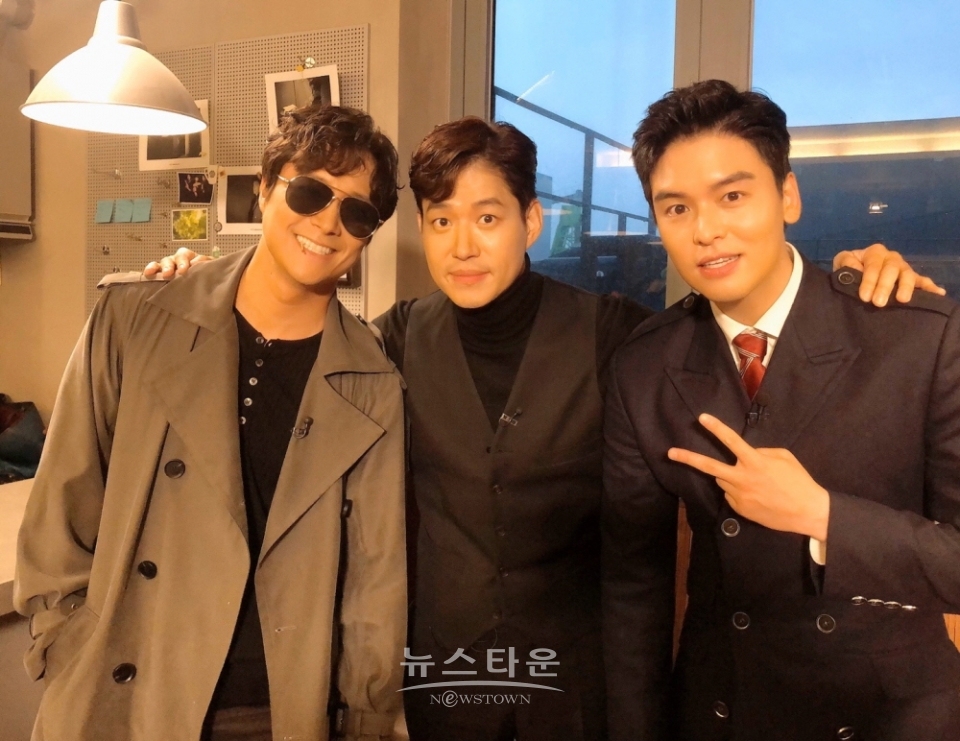 뮤지컬 ‘영웅본색’ 3인방, 유준상-이장우-최대철 KBS ‘연예가중계’서 특급 케미 선보인다!