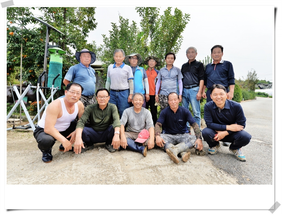 축제를 준비하는 농촌지도자원주시연합회 읍.면 회장단