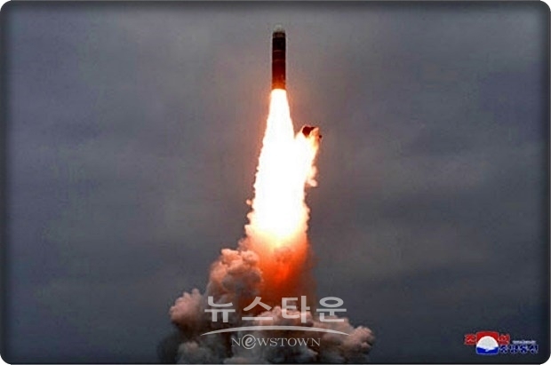 38노스는 미사일이 북극성 3이라고 단정하고 통상 궤도에서 발사된 경우의 사거리는 1900~2천km에 이른다고 분석하고, 북한이 발사한 고체 연료식 미사일로는 최장 사거리가 될 것으로 추정했다.