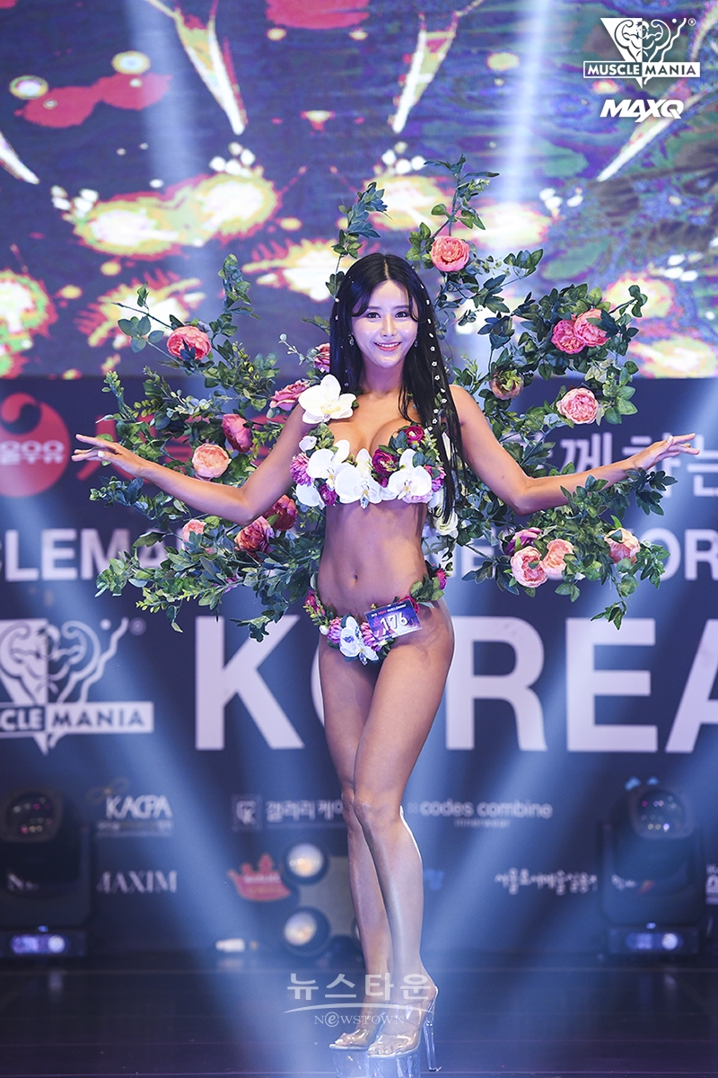 머슬마니아, 미즈비키니_쇼트1위 홍유진