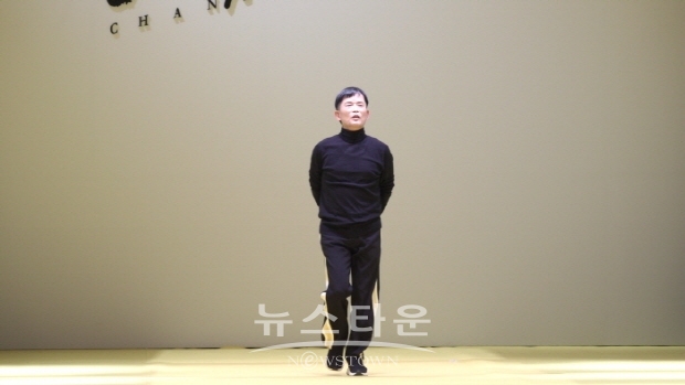 장광효 디자이너의 CARUSO 컬렉션(김한정 기자)